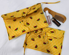 Sunny slice pouch